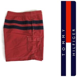 Vintage Tommy Hilfiger Swim Trunks Pool Shorts L